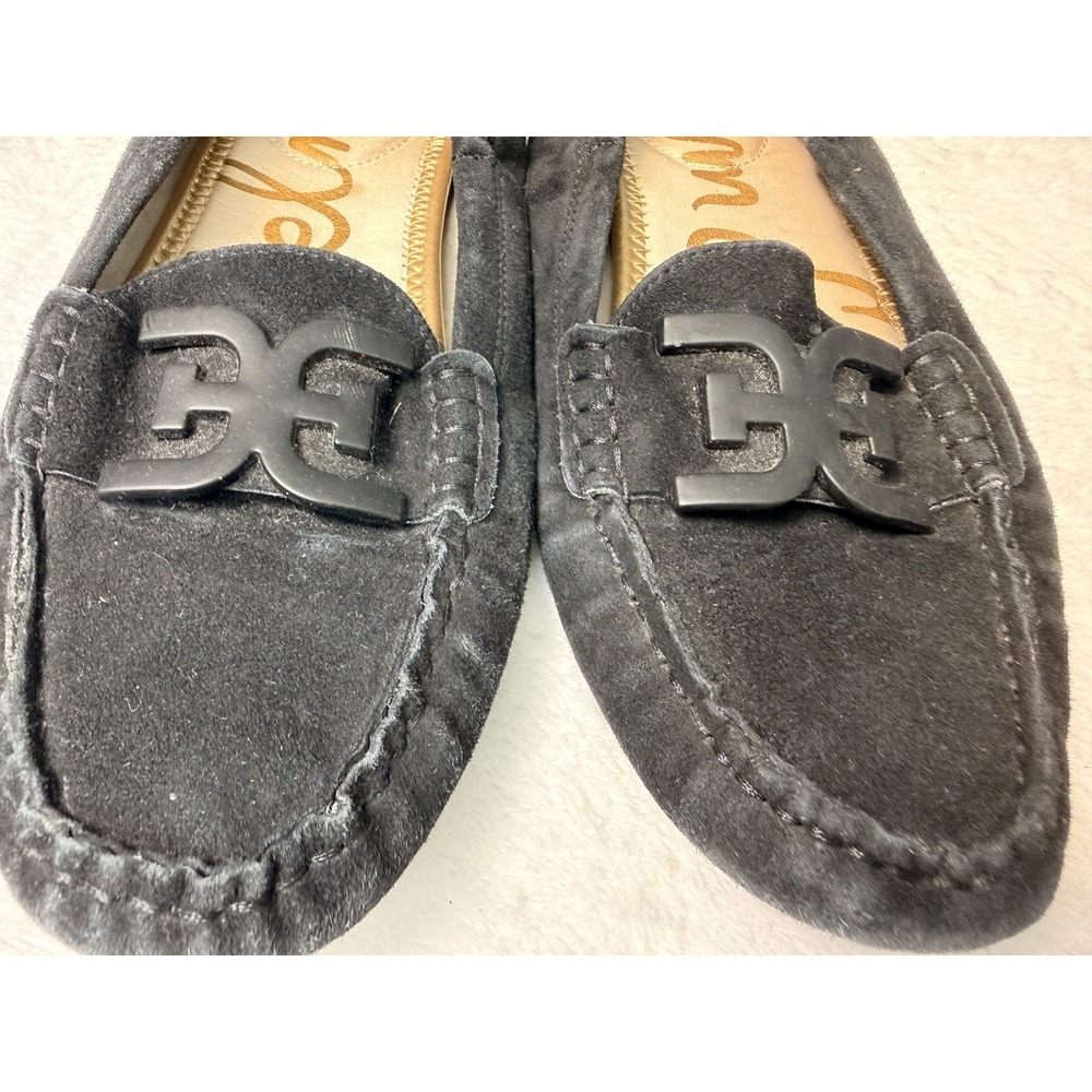 Sam Edelman Women's Farrell Leather Slip On Driving Moccasin BLack Size 8 - Picture 2 of 4